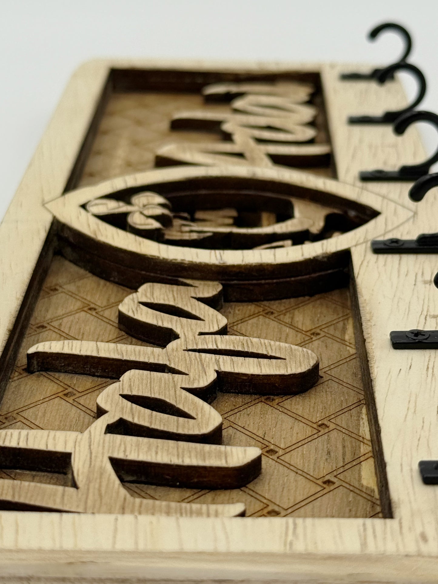 Wood Key Hanger