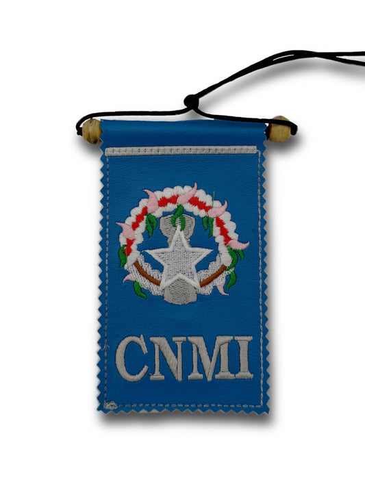 CNMI Embroidered Flag Hanger