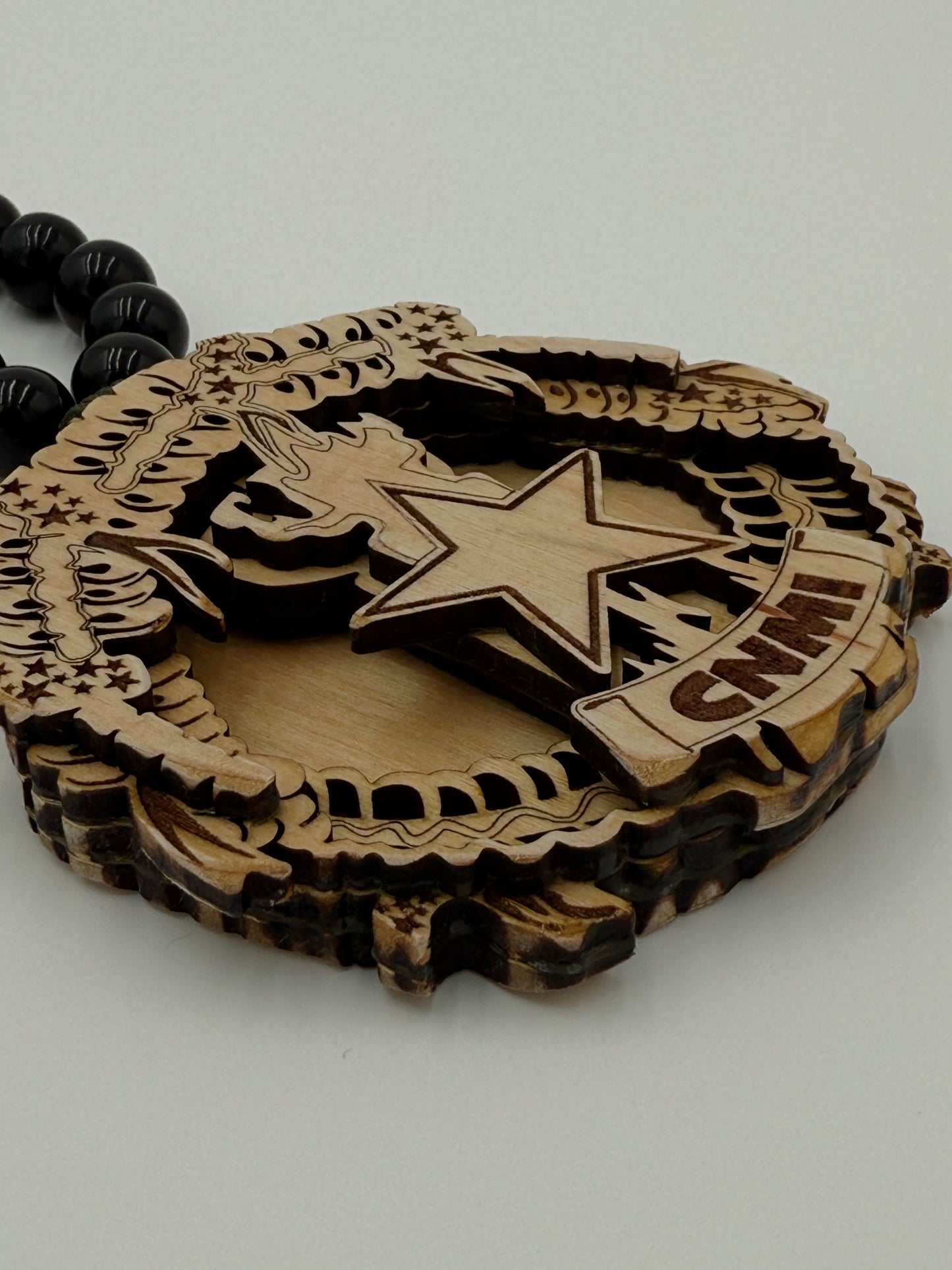 CNMI Seal Wooden Hanger