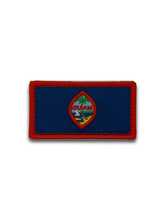 Guam flag patches sew on